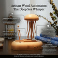 Artisan Wooden Automaton: Deep Sea Jellyfish